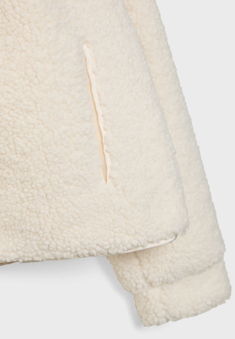 Куртка на молнии под искусственную овчину