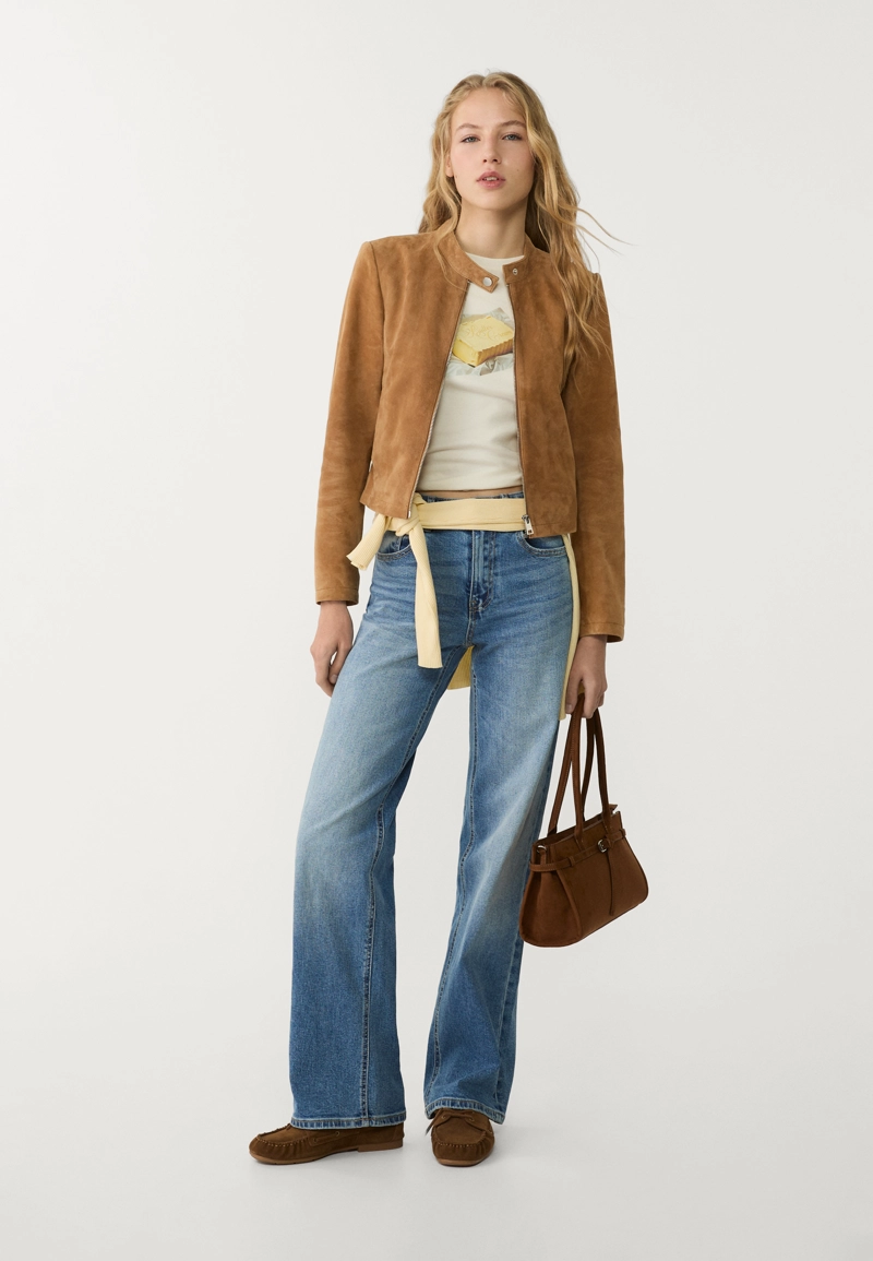 Джинсы прямого кроя