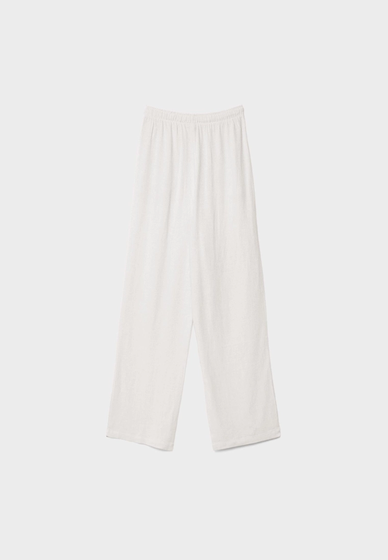 Потоковые брюки из льняной смеси l01235331