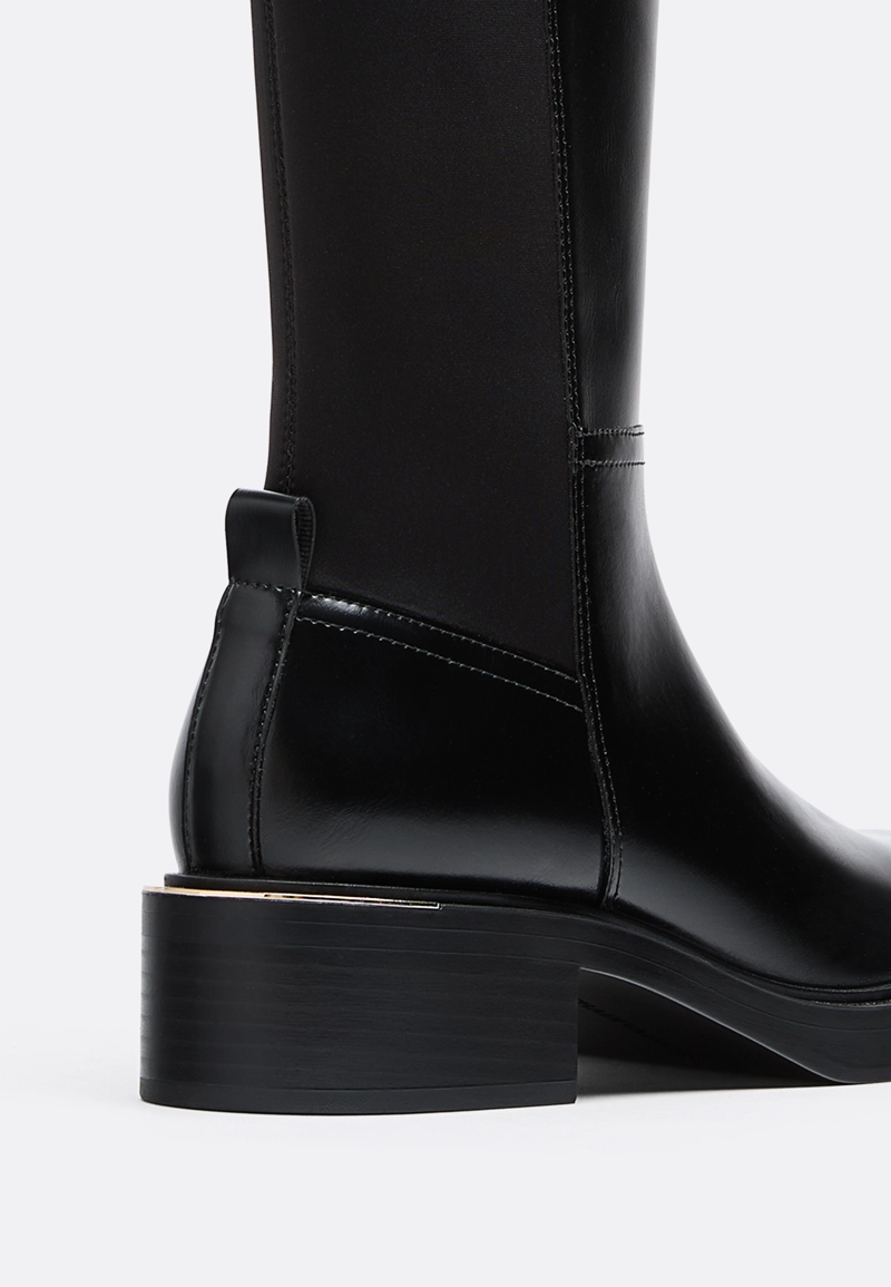 Плоские сапоги для верховой езды