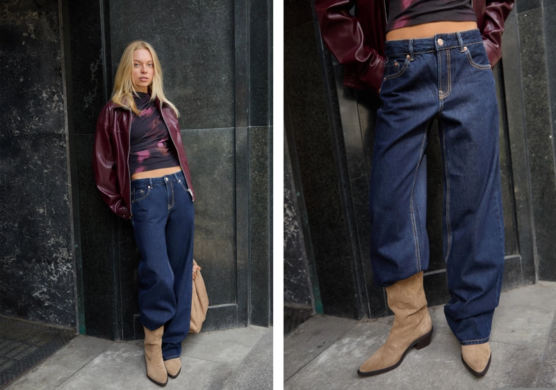 Кожаные сапоги в ковбойском стиле