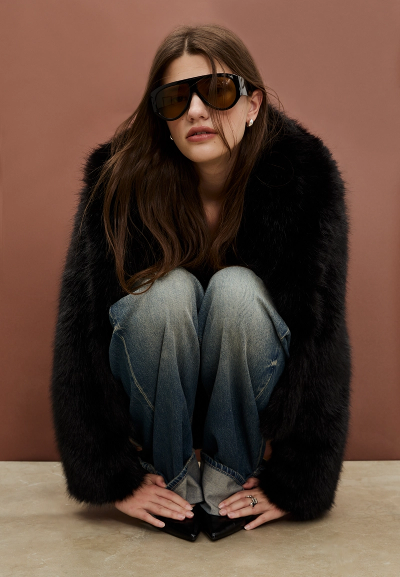 Куртка из искусственного меха