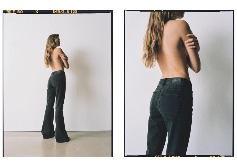 Джинсы клеш comfort