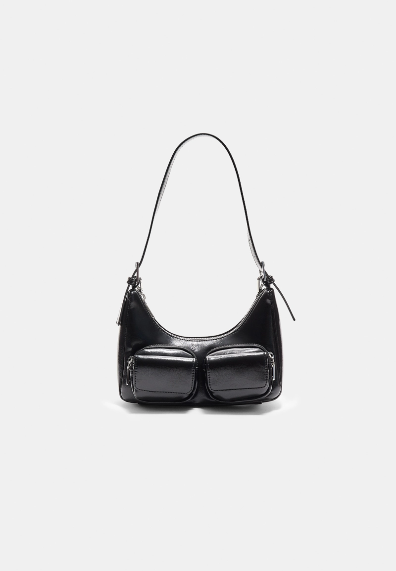 Мини-сумка на плечо с карманами