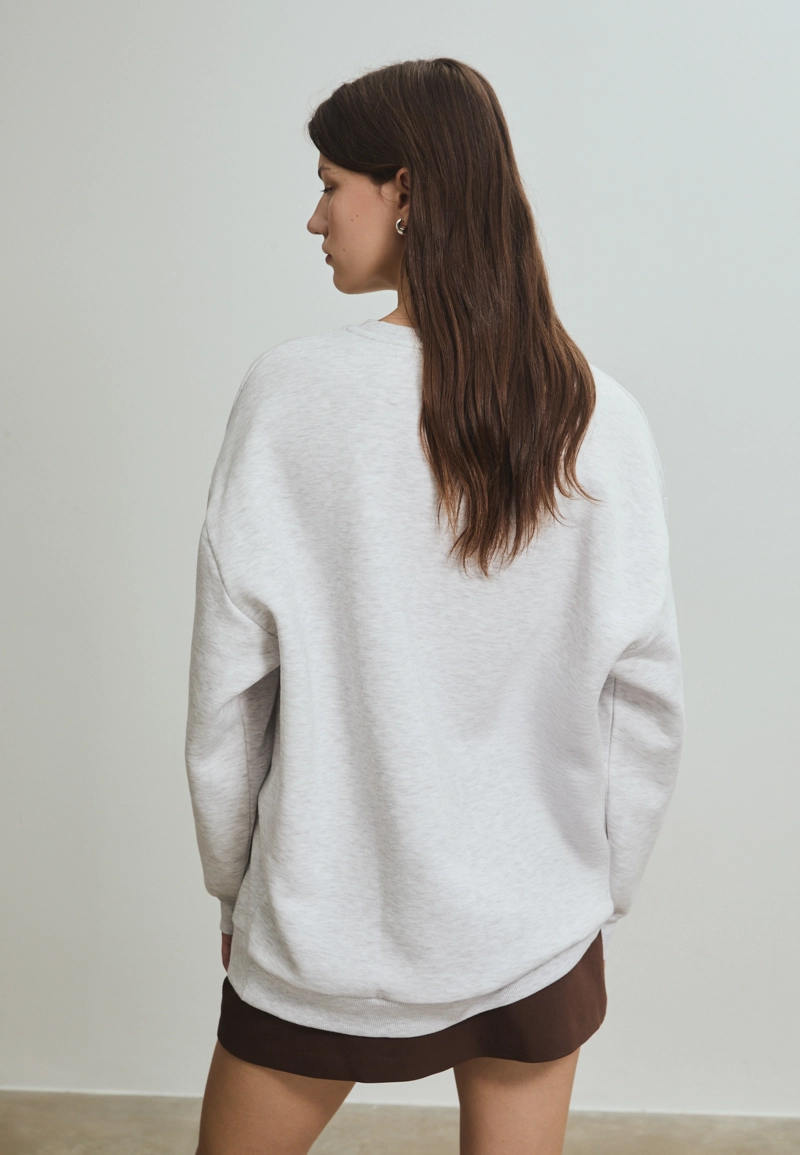 Толстовка с вышитым мишкой