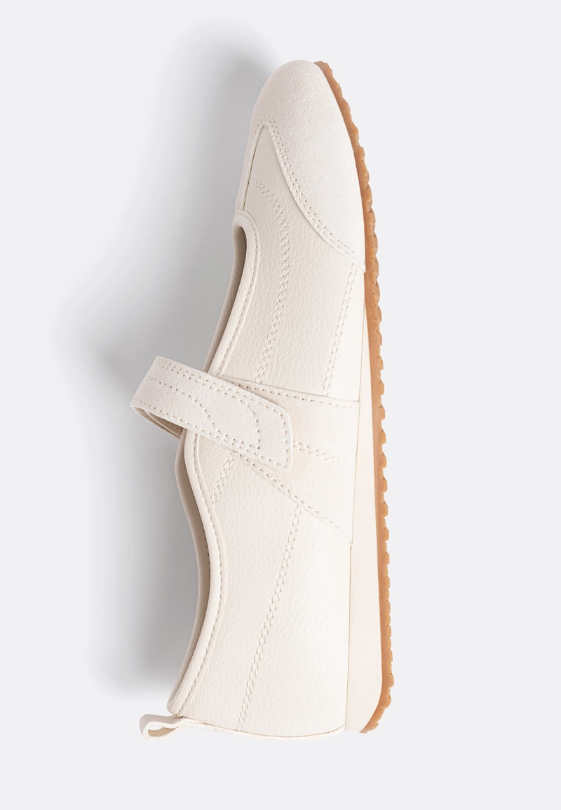 Кожаные балетки