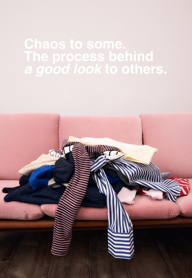 Базовая рубашка в полоску из поплина с карманом