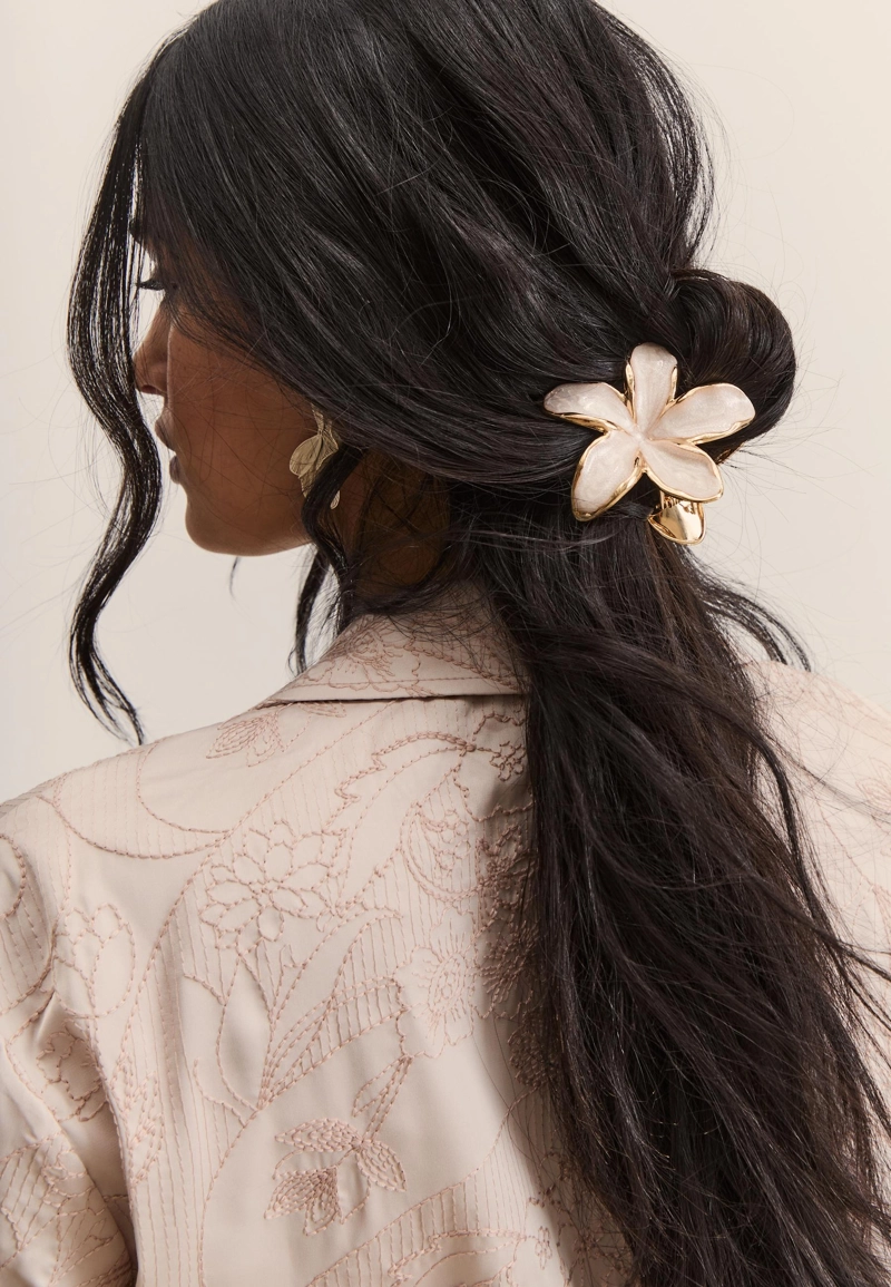 Набор из 3 заколок-цветов