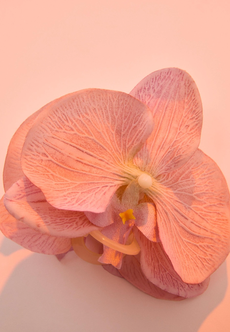 Заколка для волос в виде цветка орхидеи