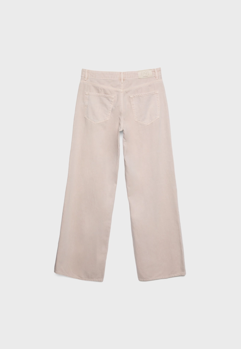 Джинсы d91 low wideleg из твила