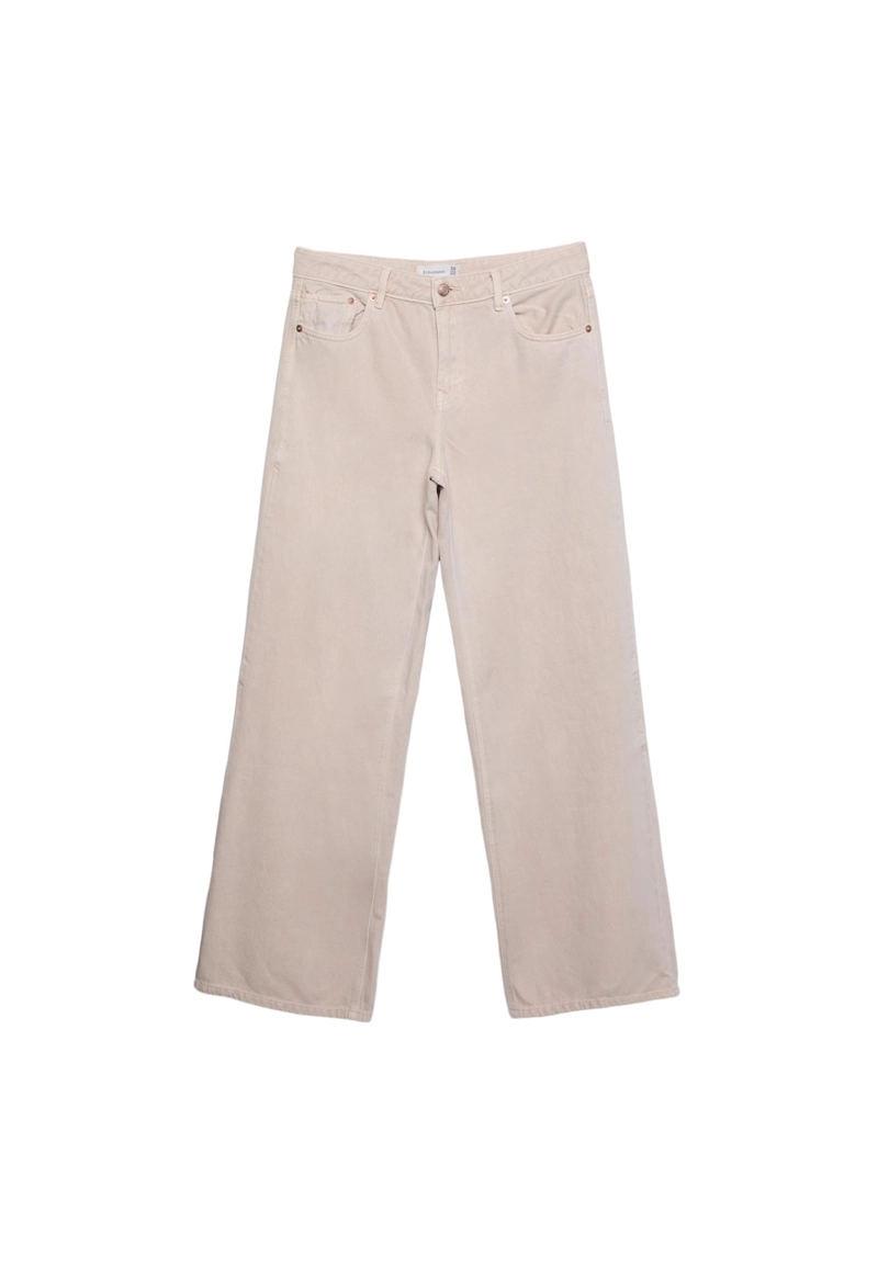 Джинсы d91 low wideleg из твила