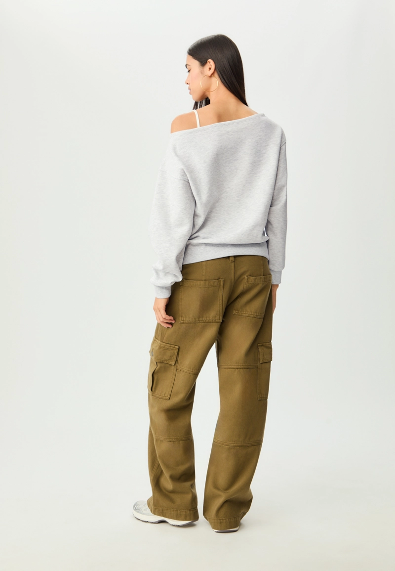 Свитшот с принтом вишни