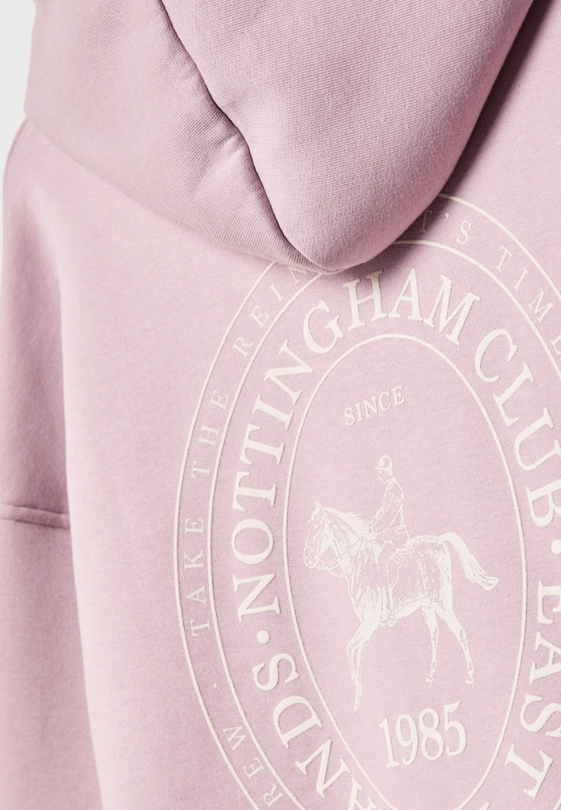 Толстовка с капюшоном и вышивкой