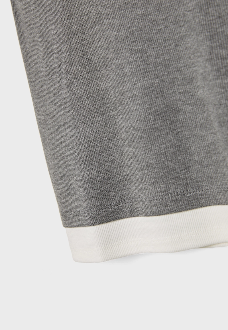 Футболка с двойным контрастом