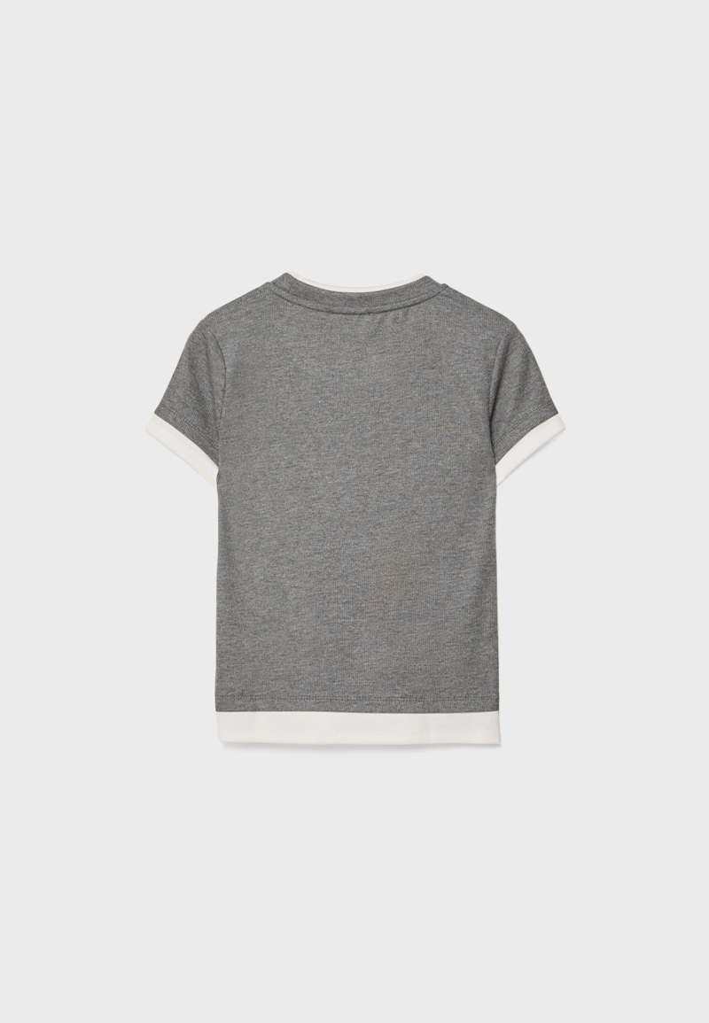 Футболка с двойным контрастом