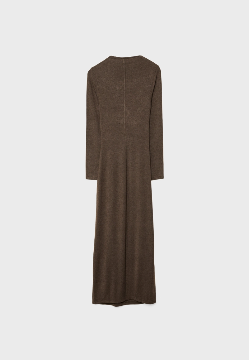 Трикотажное платье миди