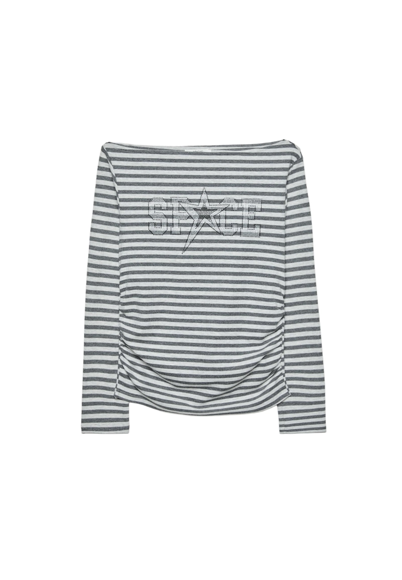 Футболка асимметричного кроя