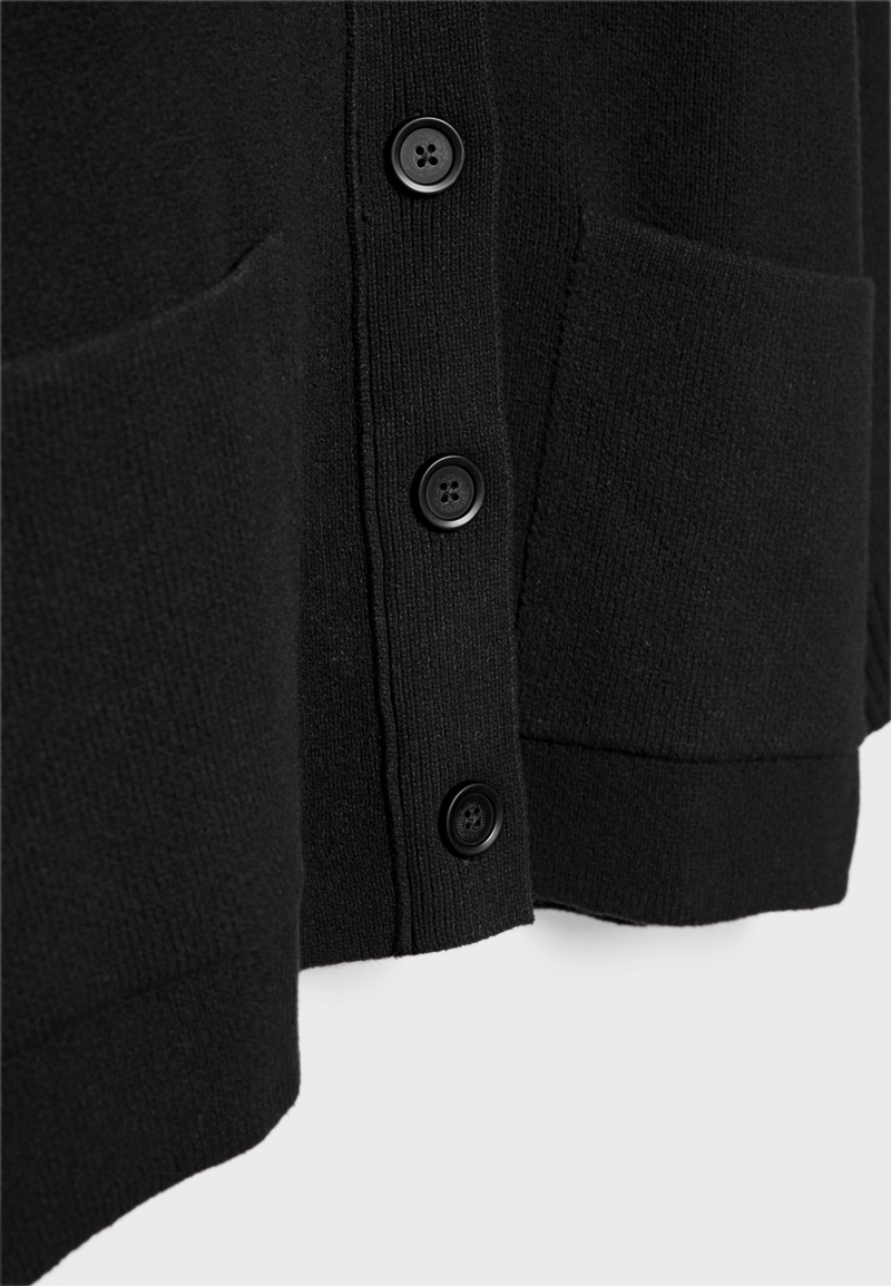 Кардиган стандартного кроя из трикотажа с пуговицами