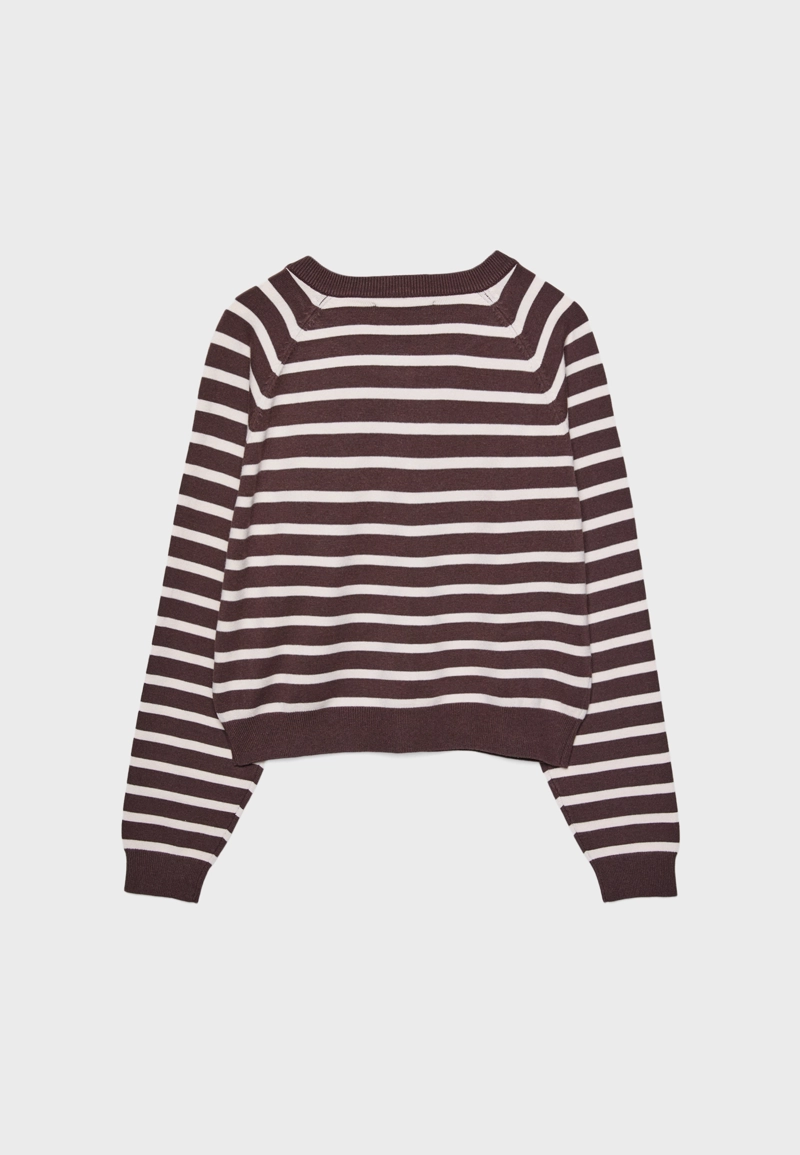 Трикотажный жакет на пуговицах с рукавами реглан