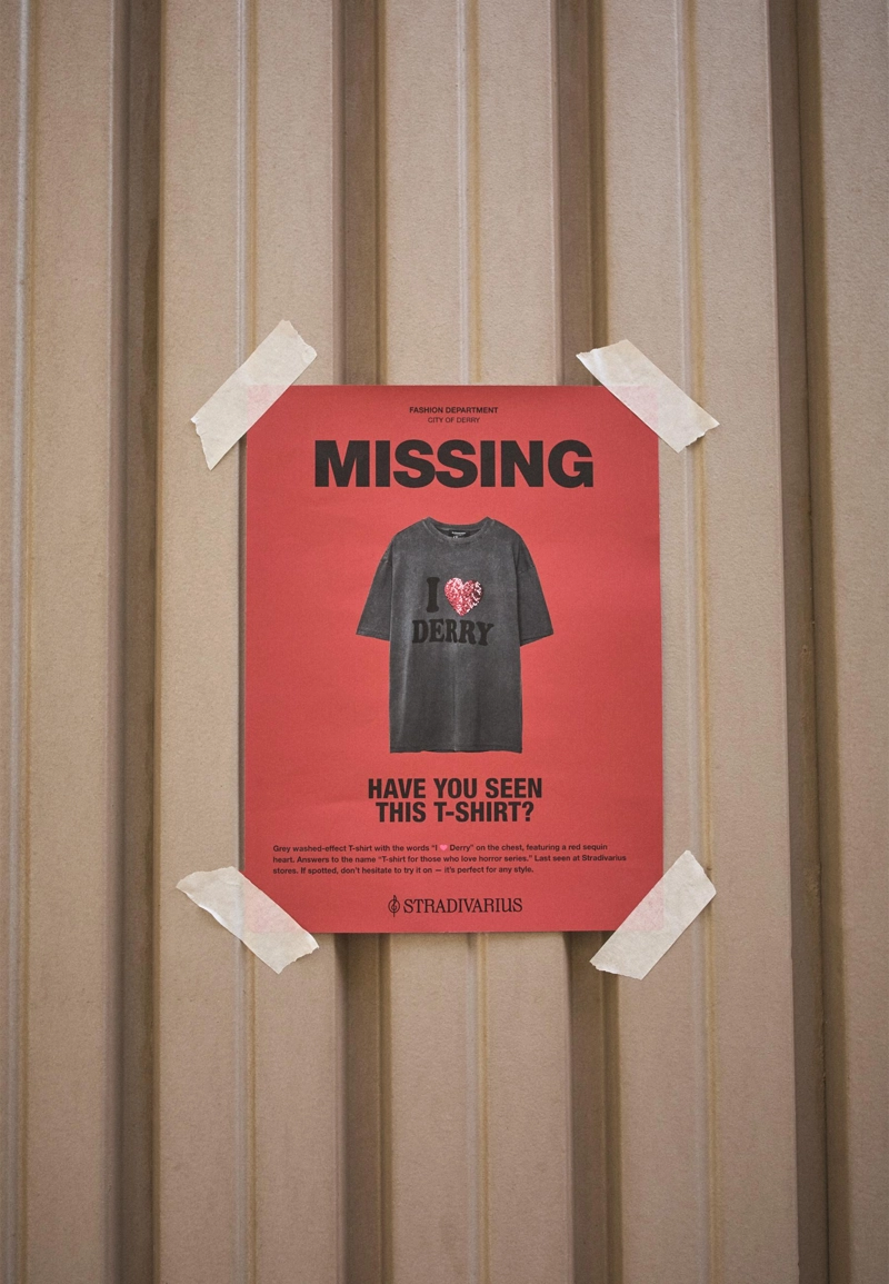 Футболка оверсайз Дерри с эффектом потертости