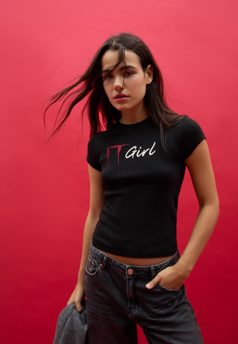 Облегающая футболка IT Girl