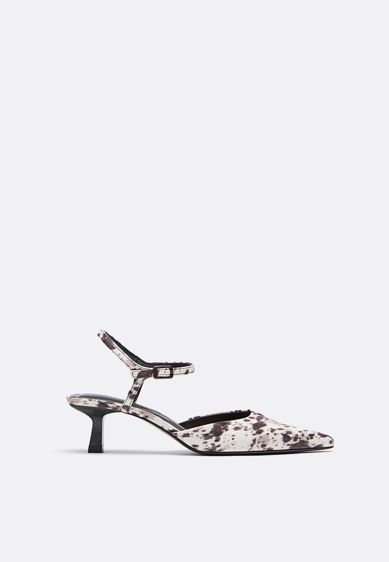 На каблуках с принтом