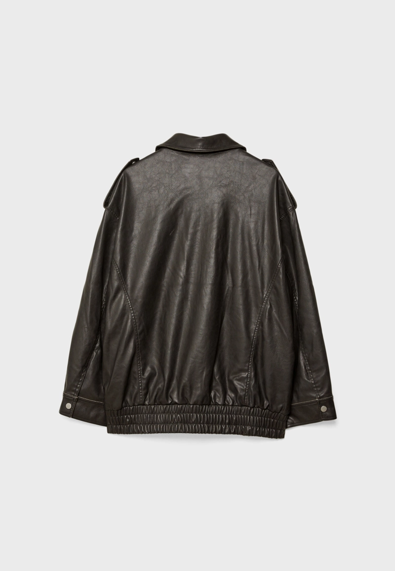 Куртка оверсайз с карманами