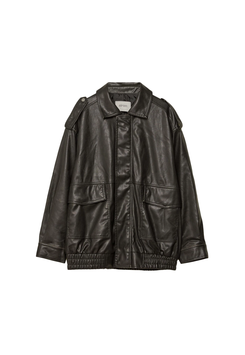 Куртка оверсайз с карманами