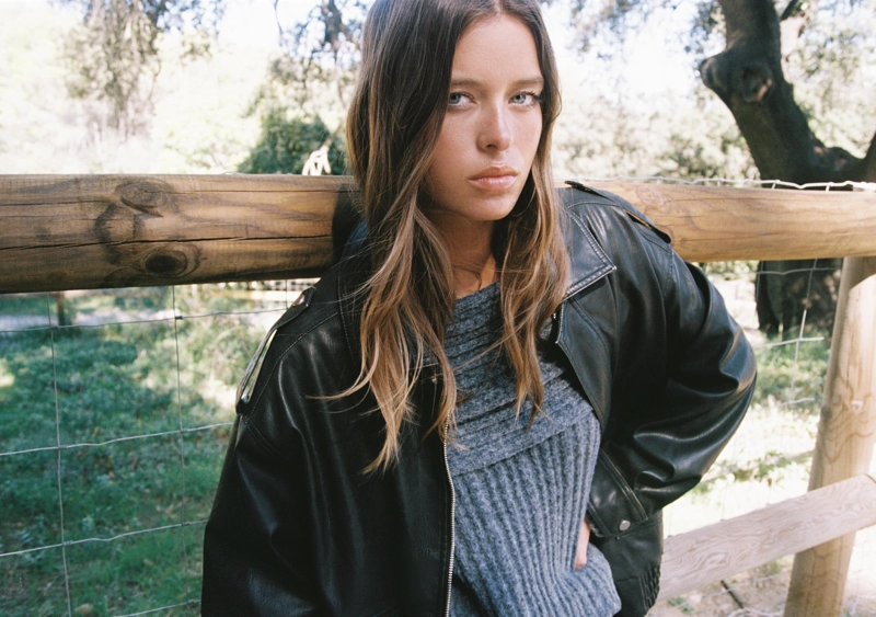 Куртка оверсайз с карманами