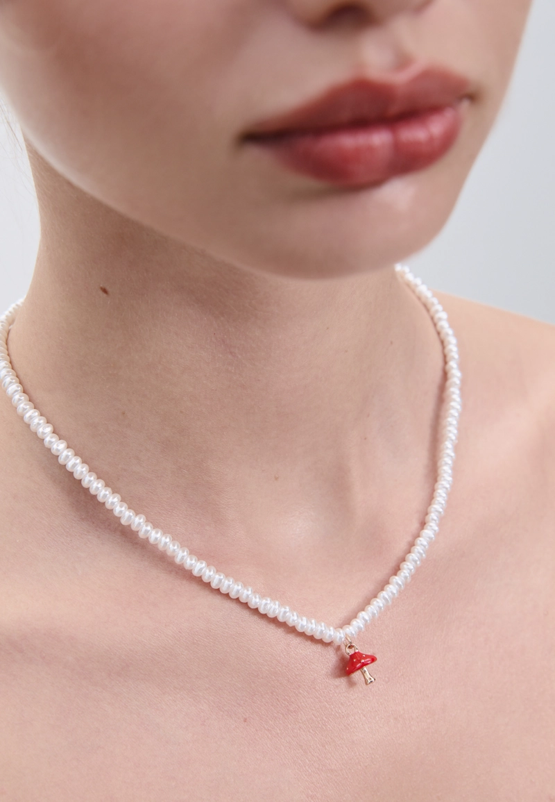 Набор из 3 колье с грибами и цветами l03123904