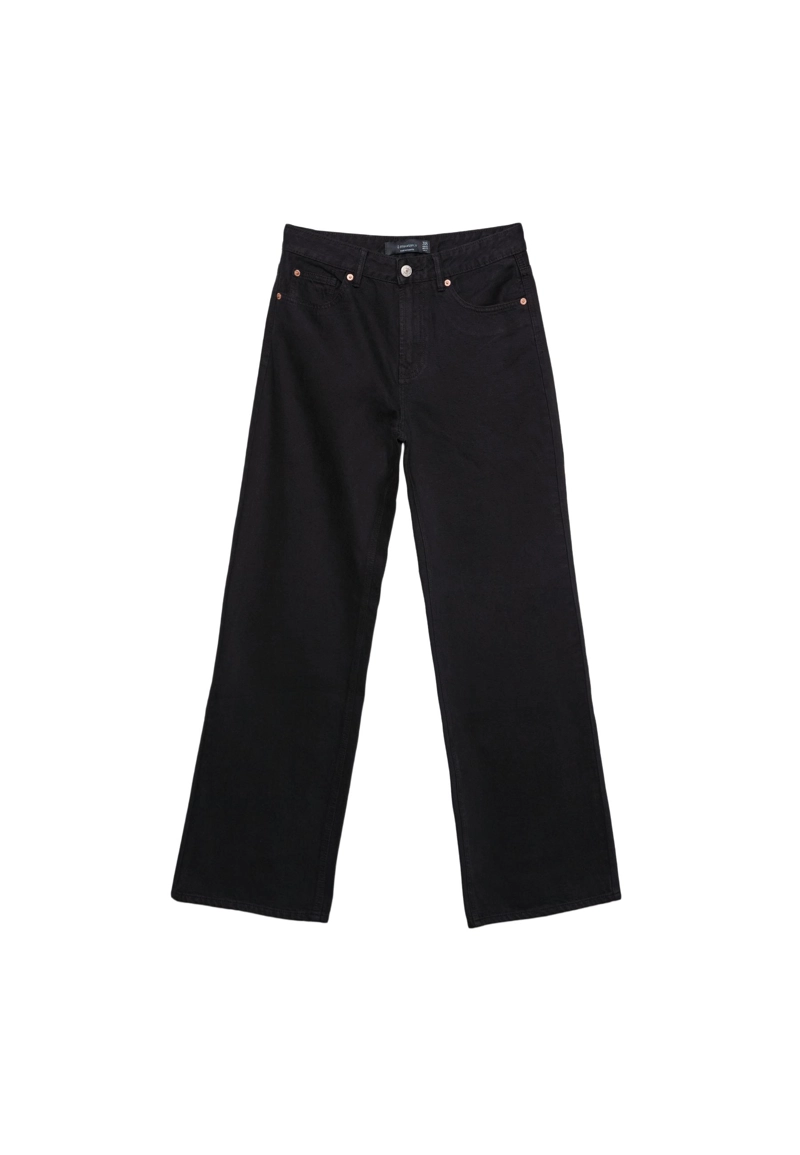 D92 Джинсы прямого широкого кроя