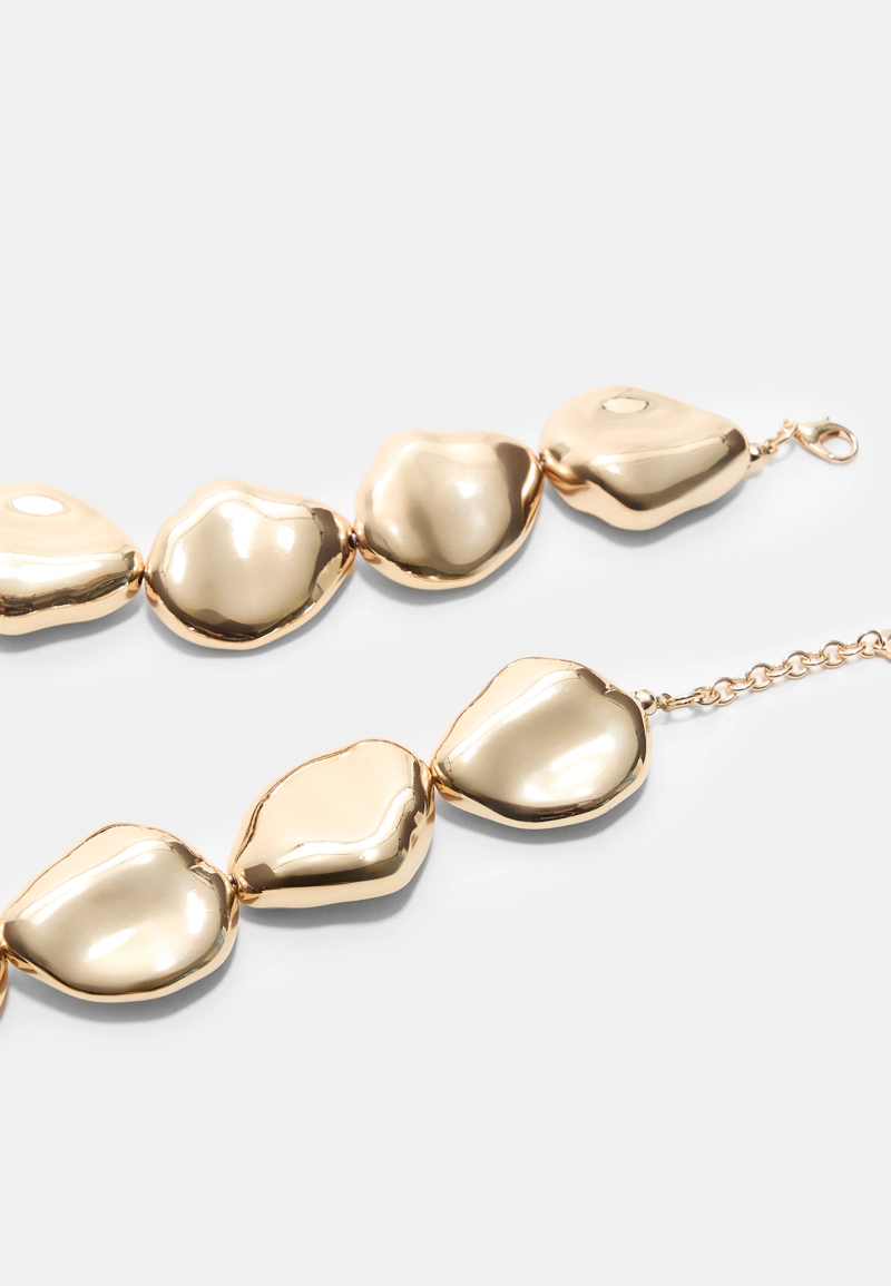 Объемное колье макси