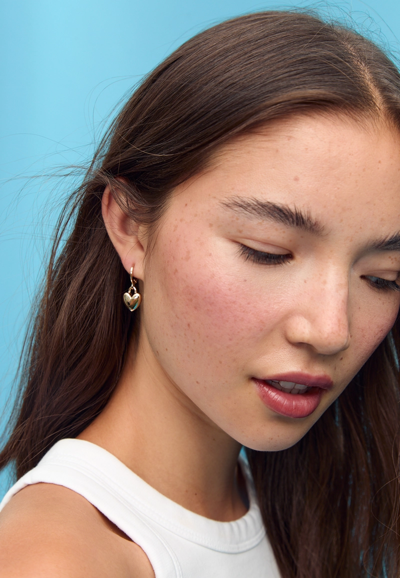 Набор из 9 сережек с грибами