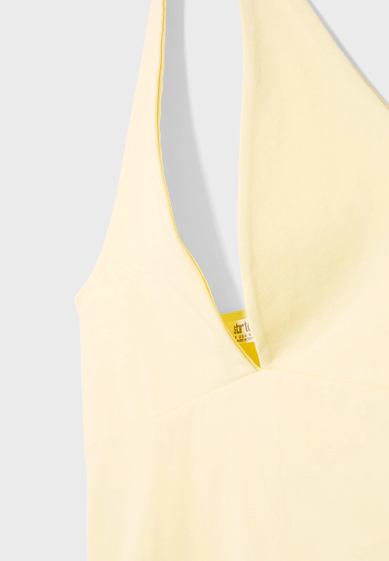 Топ халтер с V-образным вырезом