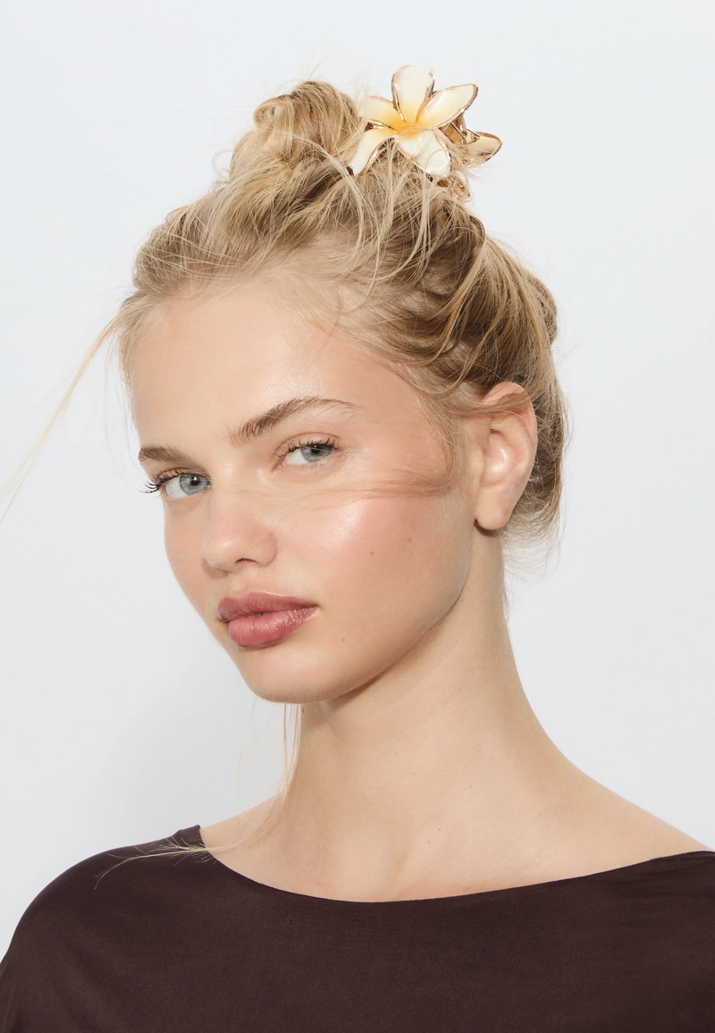 Набор из 3 заколок-цветов