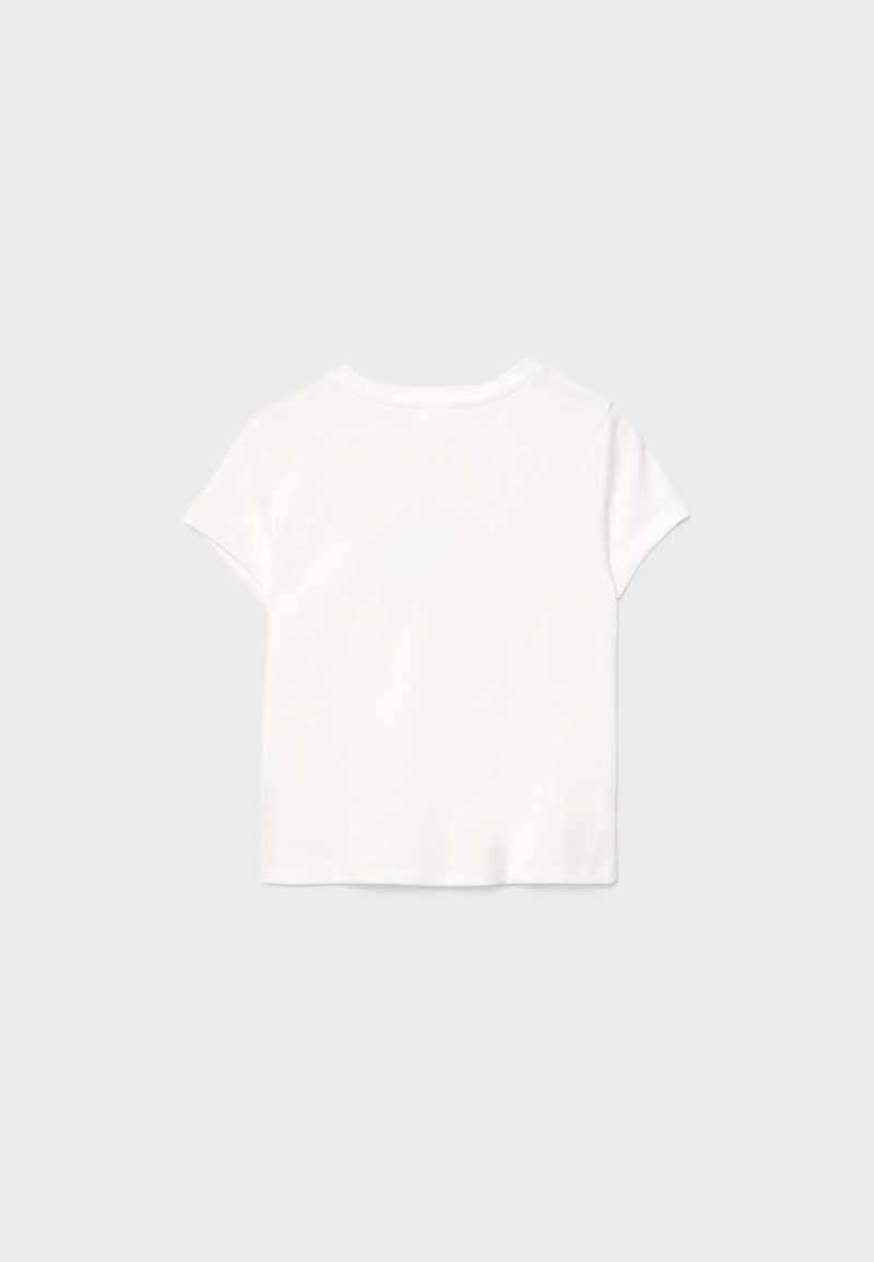 Облегающая футболка с принтом