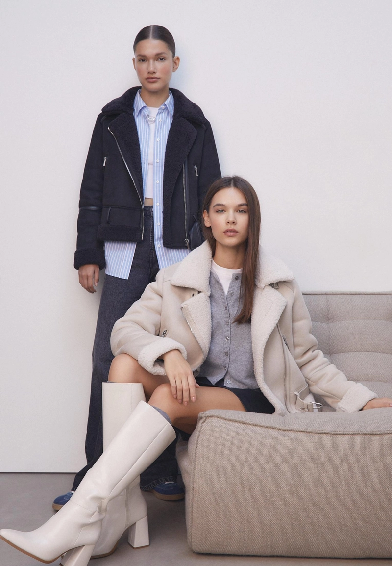 Двусторонняя байкерская куртка под замшу