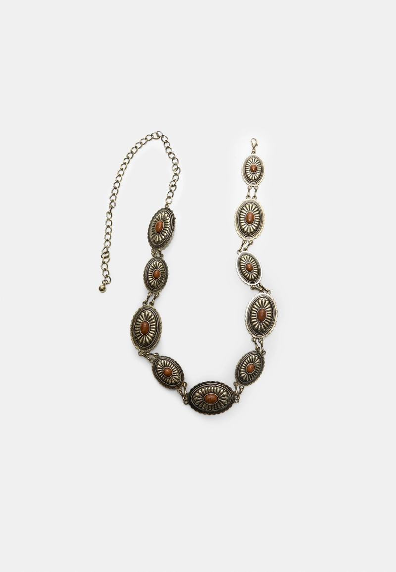 Комбинированный металлический ремень