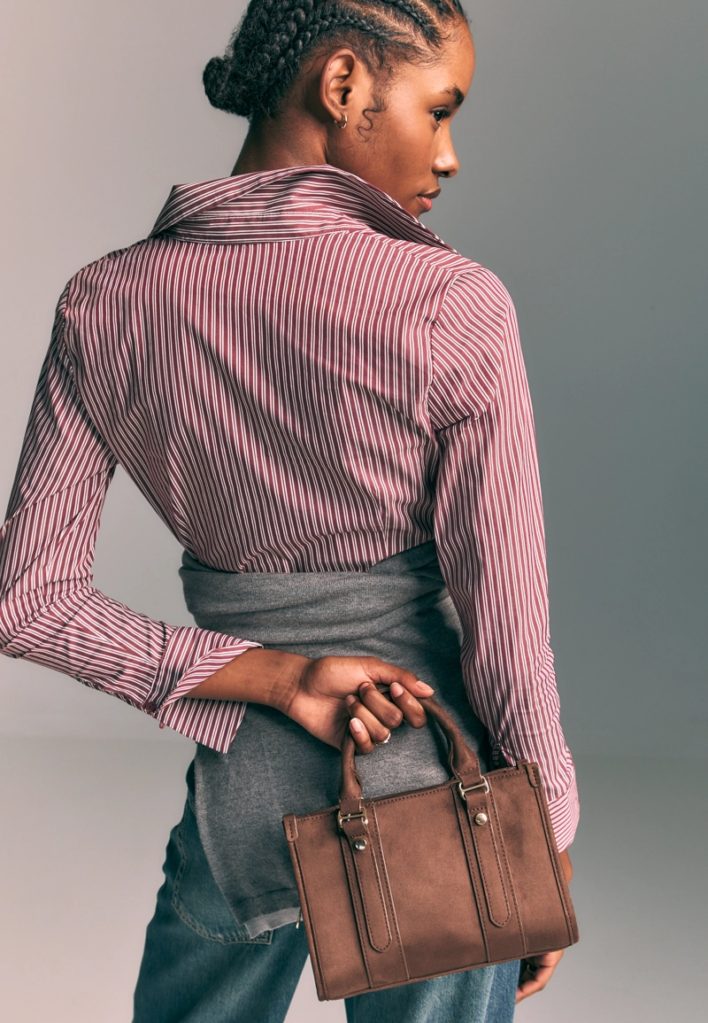 Жесткая сумка-тоут