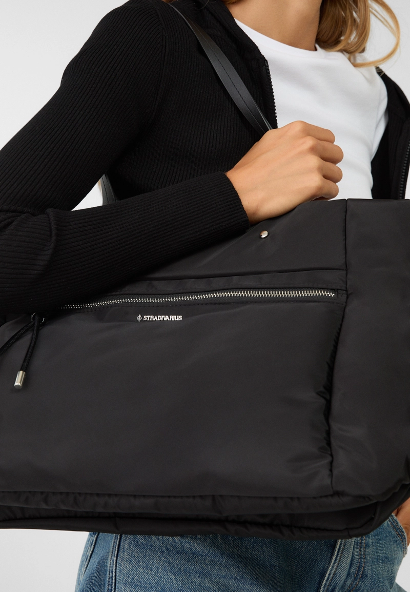 Тканая сумка-шопер