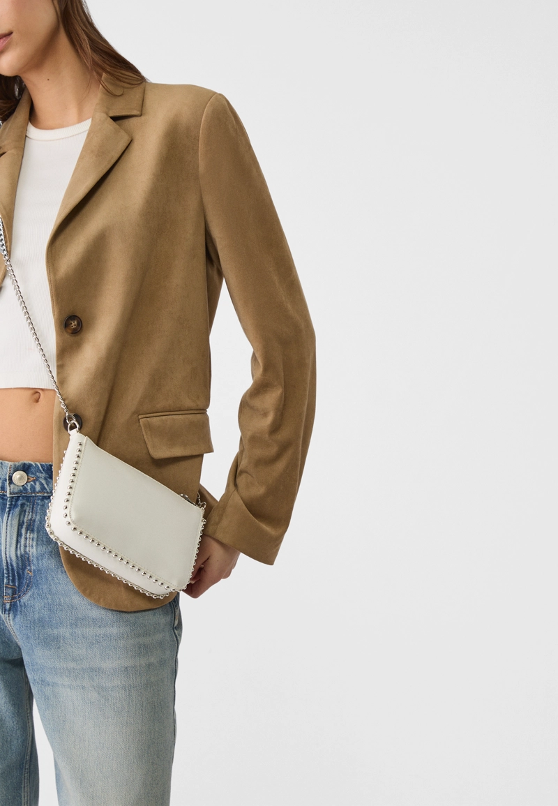 Мини-сумочка с бусинами