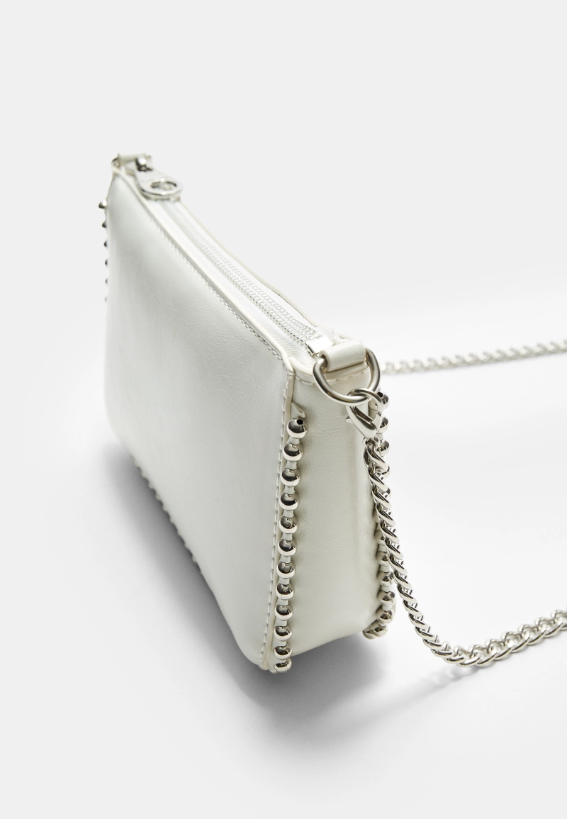 Мини-сумочка с бусинами