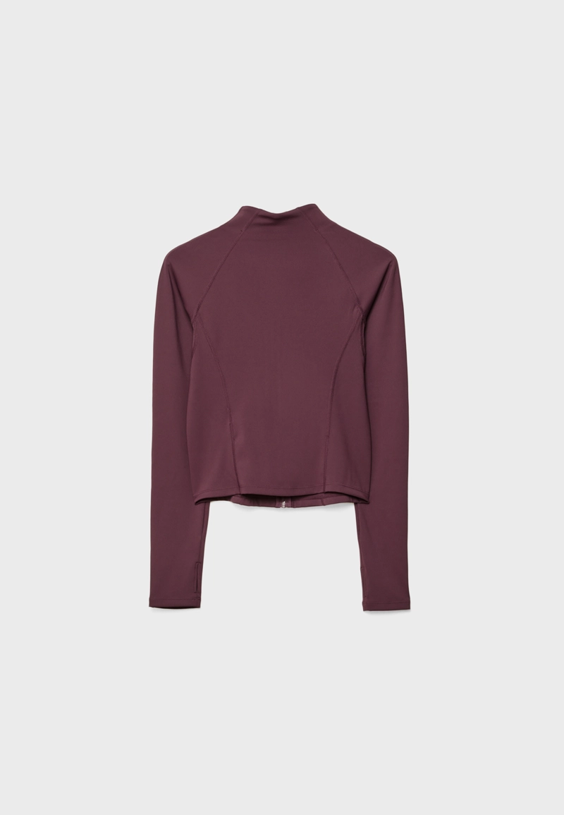 Облегающая куртка на молнии