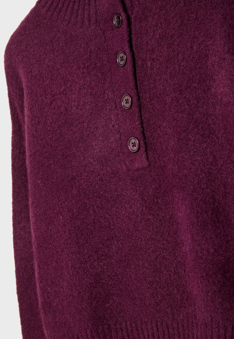 Вязаный джемпер с пуговицами