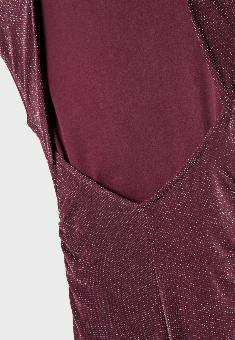 Платье миди с открытой спиной