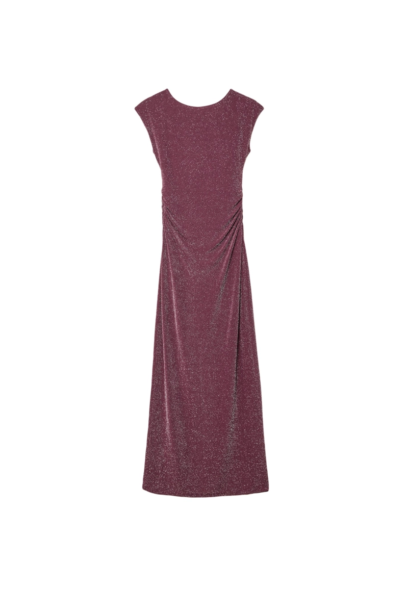 Платье миди с открытой спиной