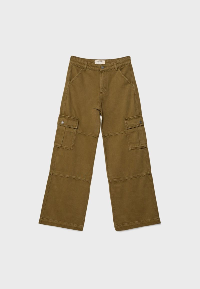 Прямые брюки карго