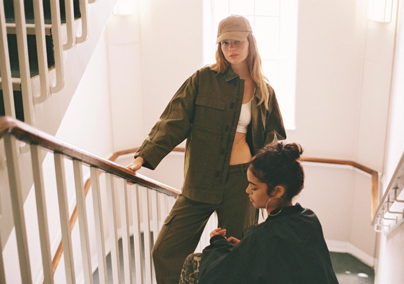 Прямые брюки карго