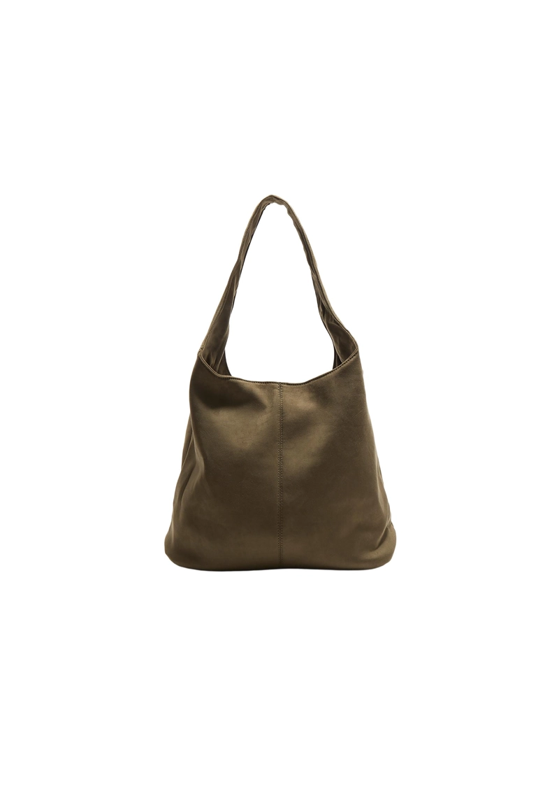 Сумка через плечо из искусственной замши