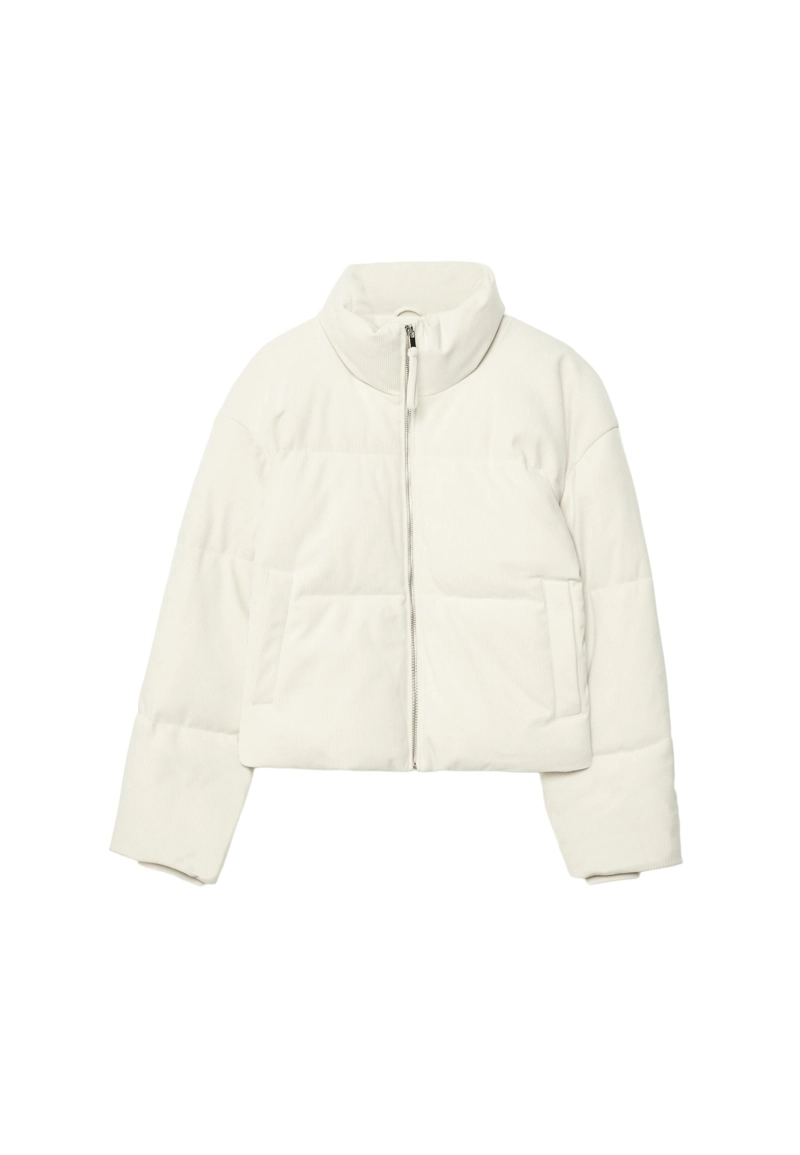 Стеганая вельветовая куртка